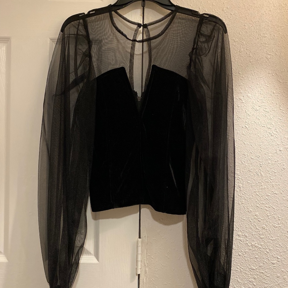 Velvet Blouse